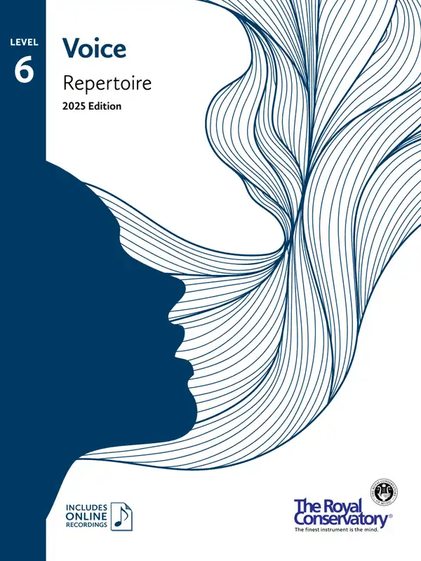 Seulement Aujourd'hui Frederick Harris Music Company RCM Voice Repertoire 2025 Edition, Level 6 - Voice - Book/Audio Online