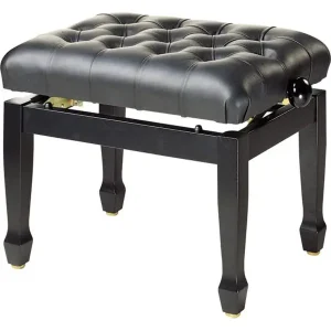 Soldes STAGG PB85 BKP LBK BANQUETTE CUIR DE CONCERT NOIRE