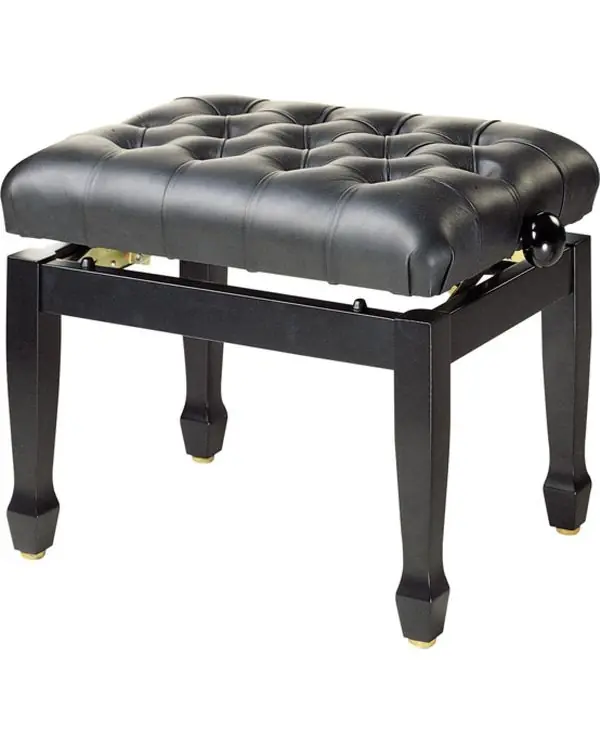 Soldes STAGG PB85 BKP LBK BANQUETTE CUIR DE CONCERT NOIRE