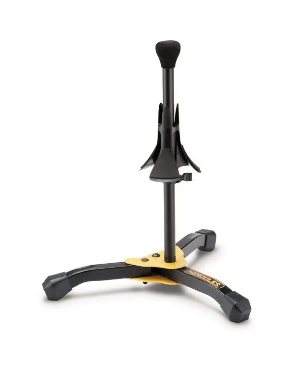 HERCULES DS531BB SUPPORT SAXOPHONE SOPRANO ET BUGLE - avec housse Certifié