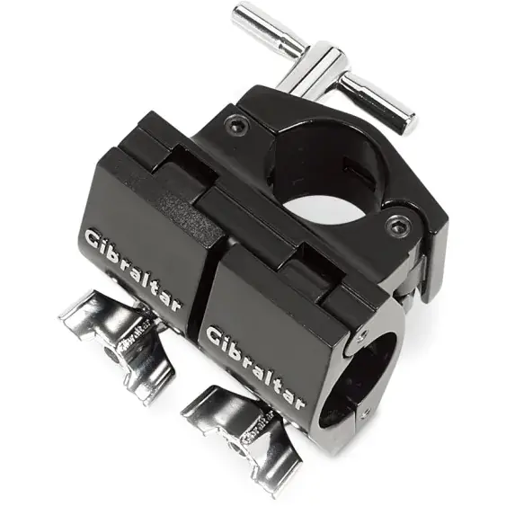 GIBRALTAR SC-GRSDRA Clamp Rack 2 Tubes Horiz Sur 1 Tube Vertic Offre Exclusive