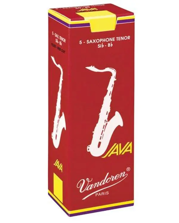 Meilleure Vente VANDOREN JAVA ROUGE ANCHES SAXOPHONE TENOR 3.5