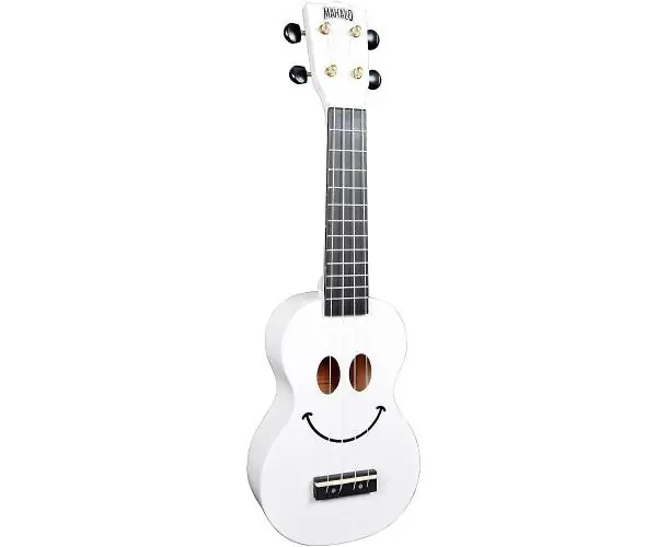 Soldes UKULELE BLANC SMILE + HOUSSE