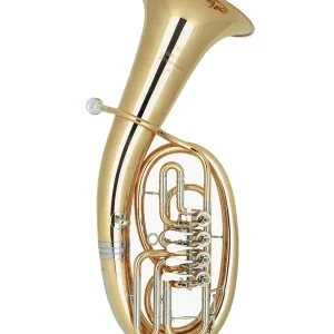 Bon Marché MIRAPHONE 54L 1100A BARYTON BB 4 PALETTES CUIVRE ROSE VERNI + Housse