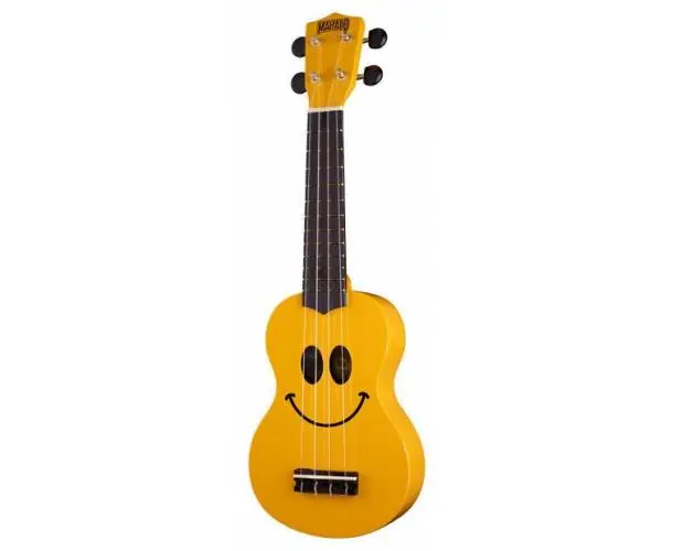 Meilleur Choix UKULELE JAUNE SMILE + HOUSSE
