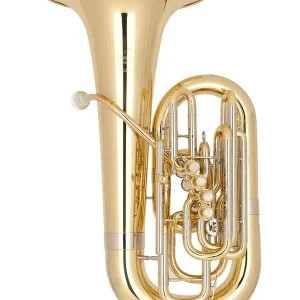 Nouvelle Collection MIRAPHONE 1281 "PETRUSCHKA" TUBA FA 4 PISTONS + 1 PAL. VERNI + Housse