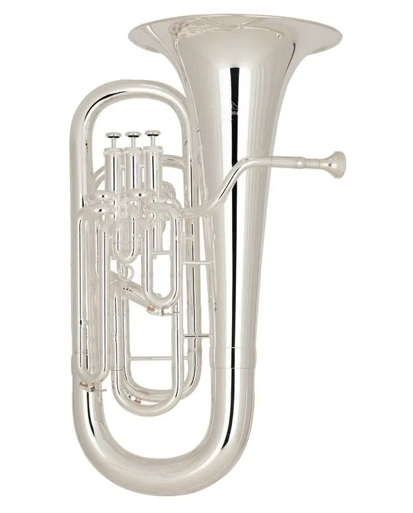 MIRAPHONE M5050 "AMBASSADOR" EUPHONIUM 3+1 PISTONS ARGENTE + Housse Achat Immédiat