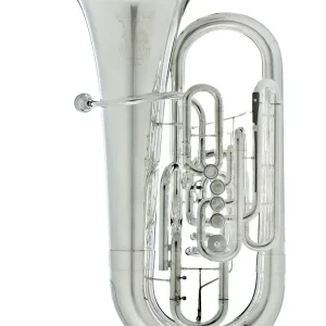 MELTON 2250TLT-S "T. LEULEU" TUBA FA 4 PISTONS +1 PAL+TRIGGER ARGENTE Prix Bas