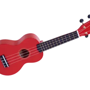 UKULELE MR1 RAINBOW ROUGE Solde