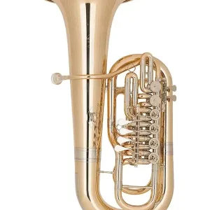 Nouvelle Collection MIRAPHONE 281C 11000 "FIREBIRD" TUBA FA 6 PALETTES VERNI + Housse