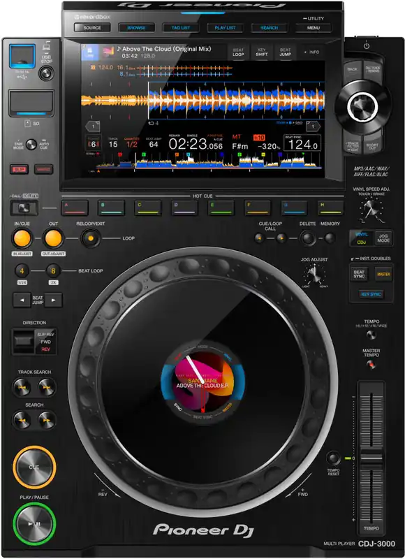 Pioneer DJ CDJ-3000 Pro DJ Reference Multi-Player - Black Prix Cassé