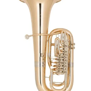 Meilleure Vente MIRAPHONE 181C 11000 "BELCANTO" TUBA FA 6 PALETTES VERNI + Housse