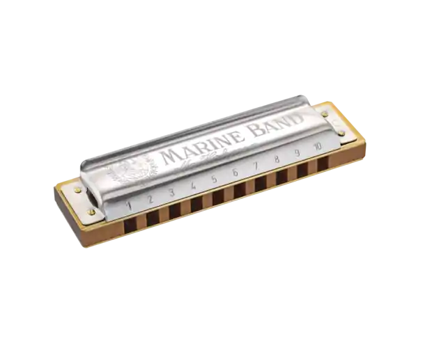 Bon Marché HARMONICA 1896 MARINE BAND TONALITE LA