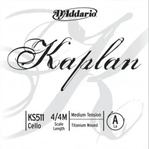 D‘ADDARIO KAPLAN CORDE LA POUR VIOLONCELLE 4/4 Prix Choc