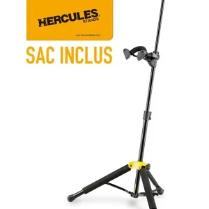 HERCULES DS571BB SUPPORT VIOLON ET ALTO TravLite - avec housse Dernière Chance