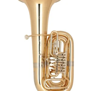 Offre Spéciale MIRAPHONE 86A 11000 TUBA EN BB 4 PALETTES CUIVRE ROSE VERNI + Housse