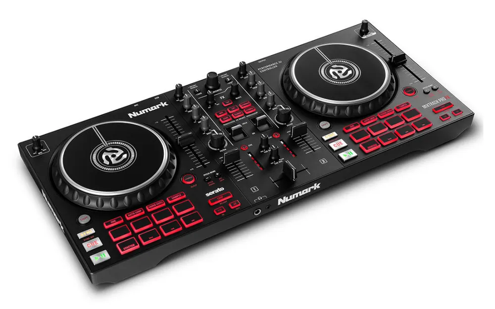Numark Mixtrack Pro FX 2-Deck DJ Controller with FX Paddles Prix Choc