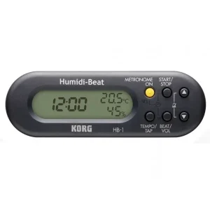 KORG HB-1BK NOIR METRONOME + DETECTEUR D‘HUMIDITE Pas Cher