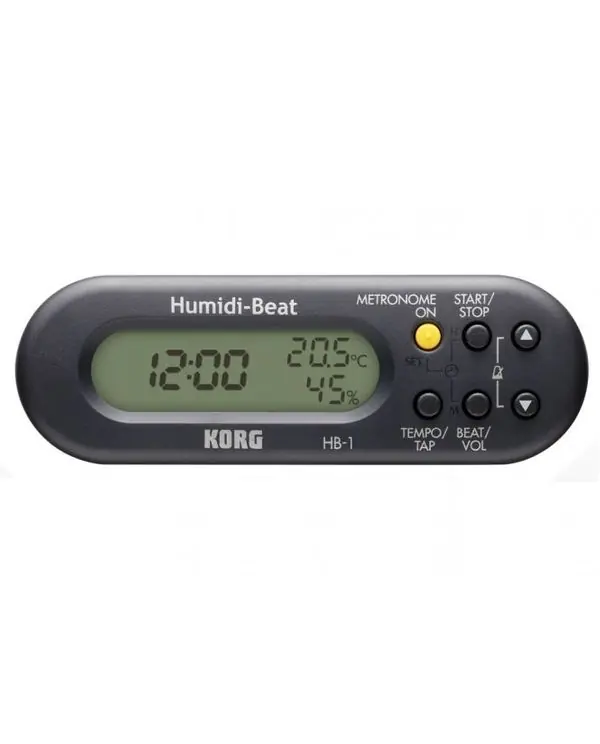 KORG HB-1BK NOIR METRONOME + DETECTEUR D‘HUMIDITE Pas Cher