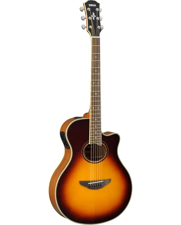 YAMAHA APX700II BS GUITARE FOLK ELECTRO BROWN SUNBURST Authentique