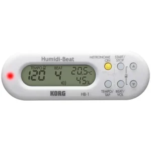 KORG HB-1WH BLANC METRONOME + DETECTEUR D‘HUMIDITE Offre Exclusive