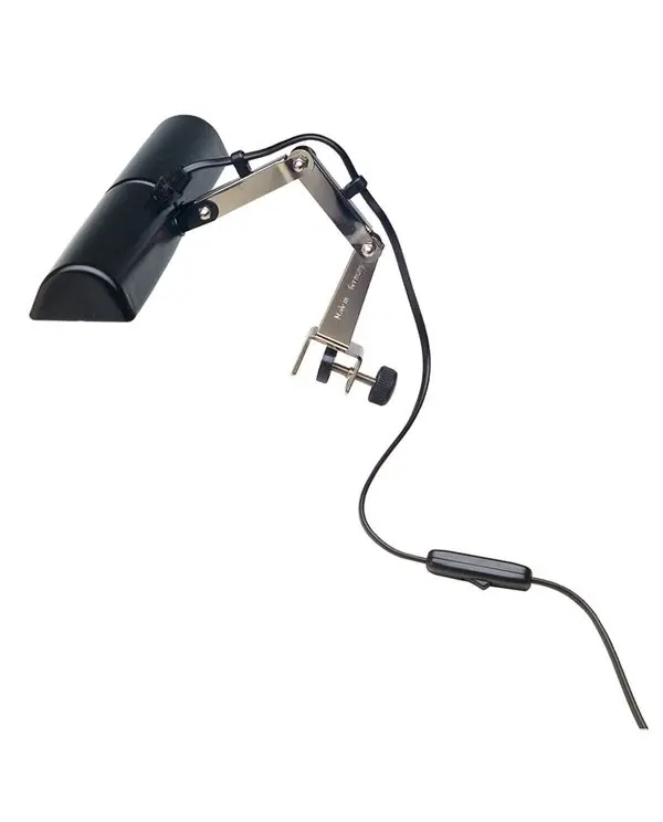 Prix Réduit K&M LAMPE DOUBLE ARTICULE PUPITRE D‘ORCHESTRE avec étau (122-6)