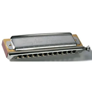 HOHNER LARRY ADLER HARMONICA CHROMATIQUE 12 TROUS Affaire À Saisir