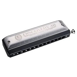 HOHNER DISCOVERY 48 HARMONICA CHROMATIQUE 12 TROUS Prix Bas