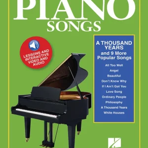Hal Leonard Teach Yourself to Play ‘A Thousand Years‘ & 9 More Popular Songs - Piano - Book/Media Online Bon Plan