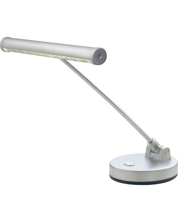 Petit Prix STAGG SPLED 10-2 SL LAMPE PIANO ARGENTEE MAT