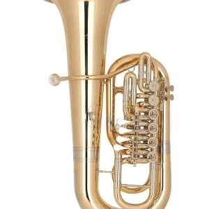 MIRAPHONE 281C 11000200 "FIREBIRD" TUBA FA 6 PALETTES VERNI + Housse Solde