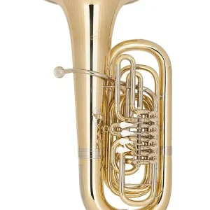 Nouvelle Collection MIRAPHONE 282A TUBA 3/4 EN SIB 4 PALETTES VERNI + Housse