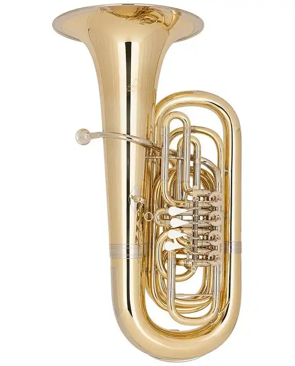 Nouvelle Collection MIRAPHONE 282A TUBA 3/4 EN SIB 4 PALETTES VERNI + Housse