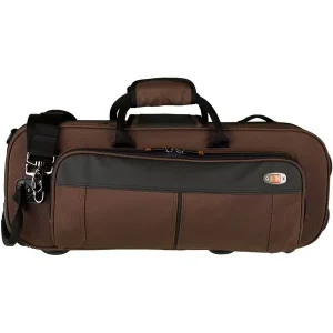 Seulement Aujourd'hui PROTEC PB301CT/CH ETUI SAC A DOS TROMPETTE CHOCOLAT - Avec BPstrap