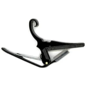 Commander Vite KYSER KGCB "QUICK CHANGE" CAPODASTRE GUITARE CLASSIQUE NOIR