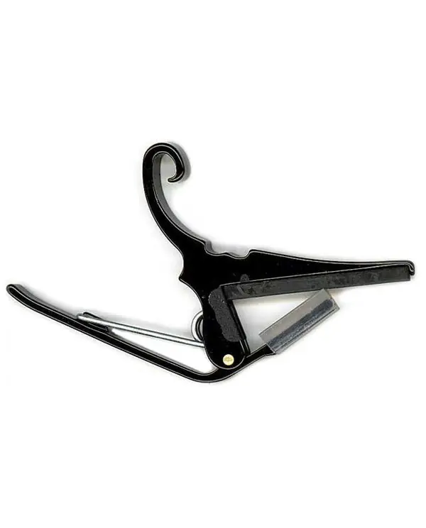 Commander Vite KYSER KGCB "QUICK CHANGE" CAPODASTRE GUITARE CLASSIQUE NOIR