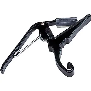 Prix Promo KYSER KG6B "QUICK CHANGE" CAPODASTRE GUITARE FOLK NOIR
