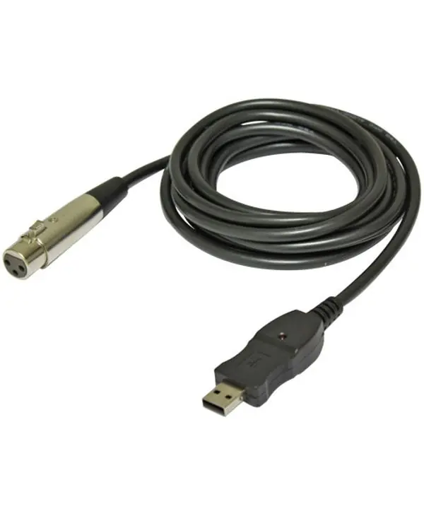 BESPECO BMUSB200 CABLE USB POUR MICRO (XLR femelle / USB) Vente Directe