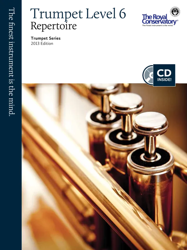 Commande En Gros Frederick Harris Music Company RCM Trumpet Level 6 Repertoire - Trumpet Series 2013 Edition - Book/CD