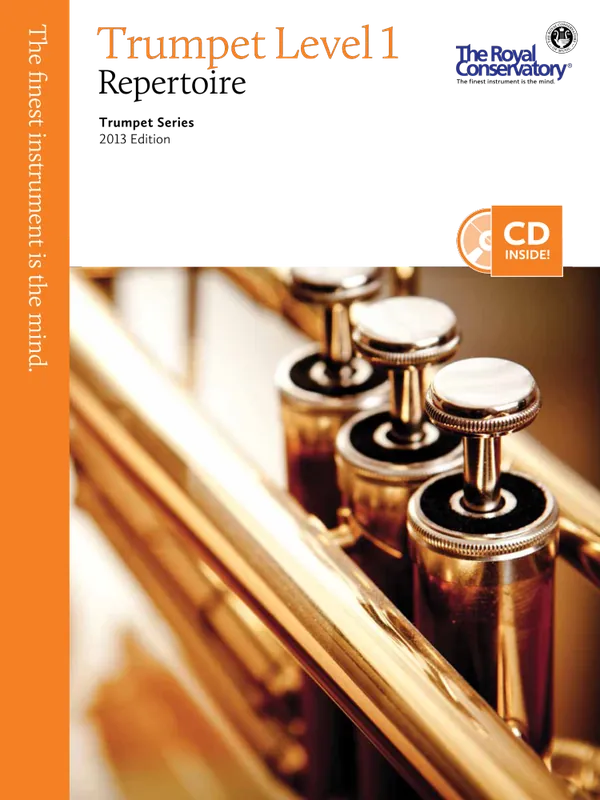 Expédition Rapide Frederick Harris Music Company RCM Trumpet Level 1 Repertoire - Trumpet Series 2013 Edition - Book/CD
