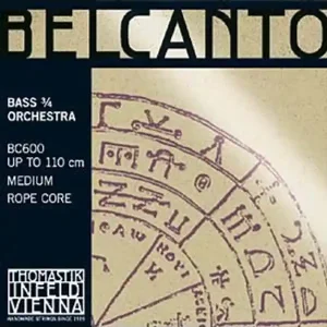 THOMASTIK BELCANTO BC600S JEU CORDES CONTREBASSE 3/4 Prix Cassé