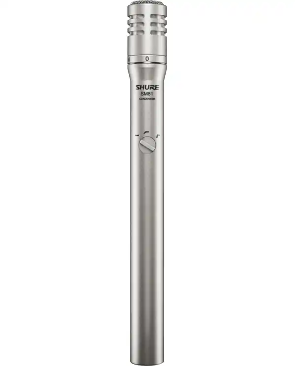SHURE SM81-LC MICRO INSTRUMENT STATIQUE - CARDIOIDE Meilleur Choix