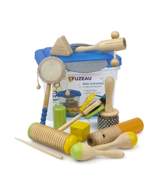 FUZEAU MALLE INSTRUMENTS EN BOIS POUR LES PETITS Meilleur Choix