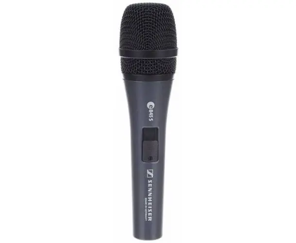 E845S MICRO CHANT SUPERCARDIOIDE (SWITCH) Achetez Aujourd'hui