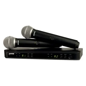 SHURE BLX288E-PG58-M17 SYSTEME COMPLET SANS FIL 2 MICROS PG58 Prix Cassé