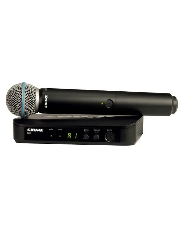 Achat Immédiat SHURE BLX24E-B58-M17 SYSTEME COMPLET SANS FIL MICRO BETA 58