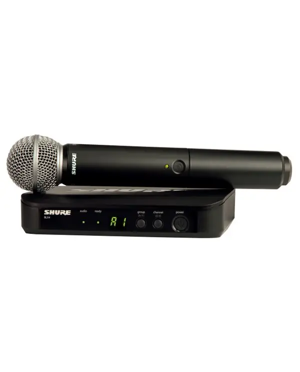 Bon Plan SHURE BLX24E-SM58-M17 SYSTEME COMPLET SANS FIL MICRO SM58