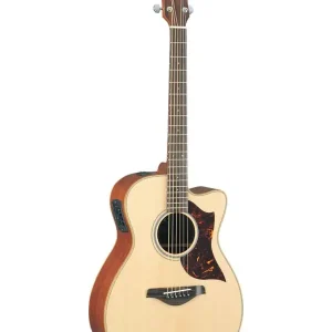 YAMAHA AC1M II GUITARE FOLK ELECTRO - Table épicéa massif avec étui Promotion