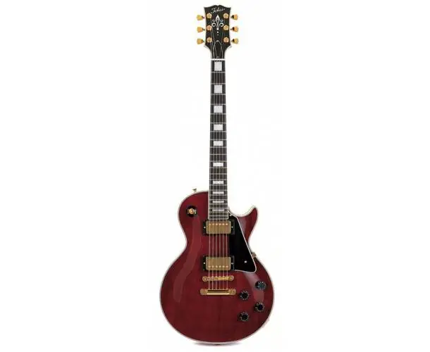 LOVE ROCK CUSTOM WINE RED + ETUI Quantité Limitée