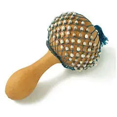 Haute Qualité YOMAN Chekere 20Cm Filet Coquillages